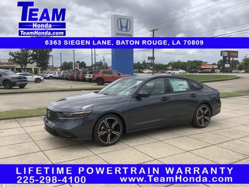 Meteorite Gray Metallic 2026 Honda Accord SE