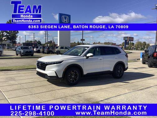 Platinum White Pearl 2026 Honda CR-V EX-L 2WD