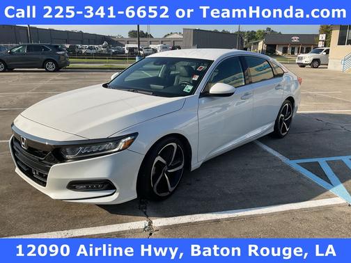 Platinum White Pearl 2020 Honda Accord Sport 1.5T