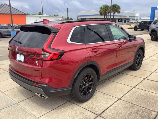 Radiant Red Metallic 2025 Honda CR-V Hybrid Sport AWD