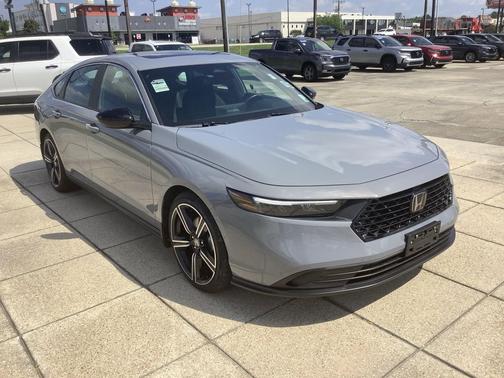 Urban Gray Pearl 2025 Honda Accord Hybrid Sport