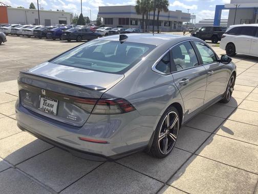 Urban Gray Pearl 2025 Honda Accord Hybrid Sport