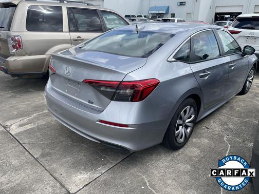 Lunar Silver Metallic 2023 Honda Civic LX