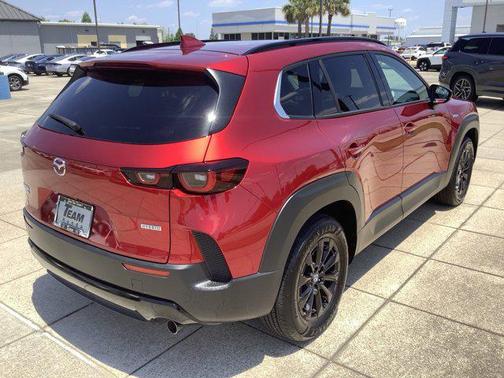 Soul Red Crystal Metallic 2025 Mazda CX-50 Hybrid Premium Package