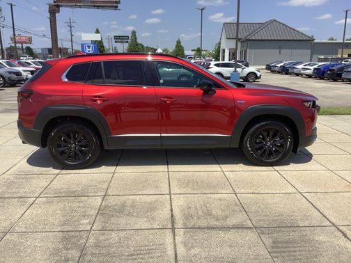 Soul Red Crystal Metallic 2025 Mazda CX-50 Hybrid Premium Package