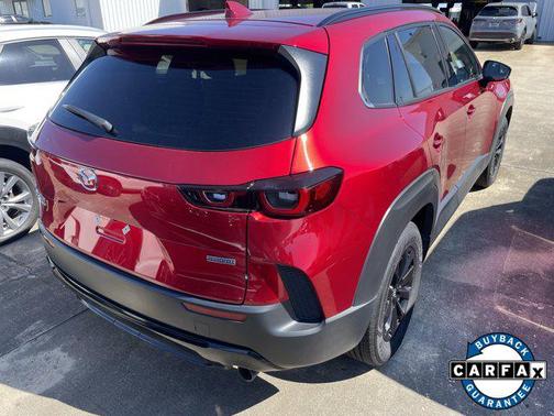 Soul Red Crystal Metallic 2025 Mazda CX-50 Hybrid Premium Package