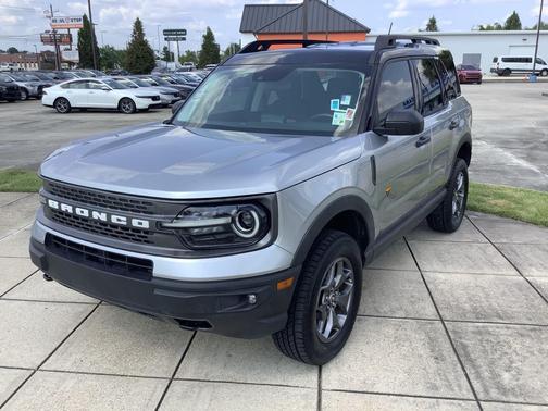Iconic Silver Metallic 2022 Ford Bronco Sport Badlands