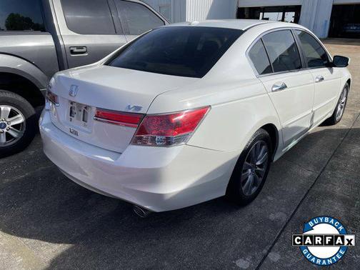 White 2011 Honda Accord EX-L