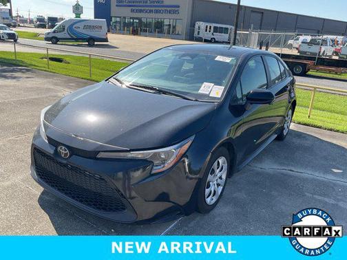 Midnight Black Metallic 2023 Toyota Corolla LE