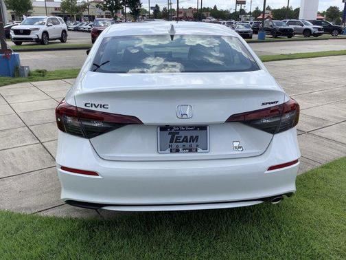 Platinum White Pearl 2026 Honda Civic Sport