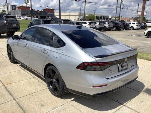 Solar Silver Metallic 2025 Honda Accord Hybrid Sport-L