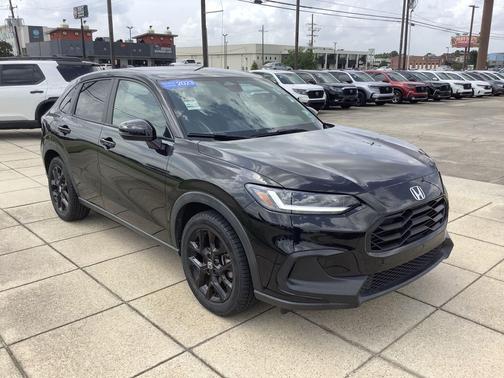 Crystal Black Pearl 2023 Honda HR-V 2WD Sport