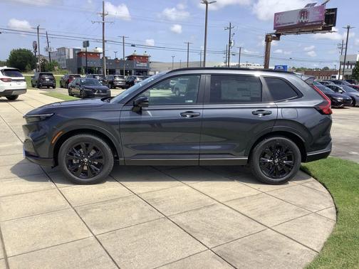 Meteorite Gray Metallic 2026 Honda CR-V Hybrid Sport Touring AWD