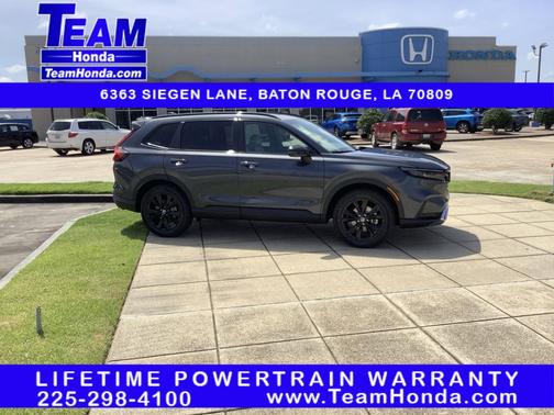 Meteorite Gray Metallic 2026 Honda CR-V Hybrid Sport Touring AWD