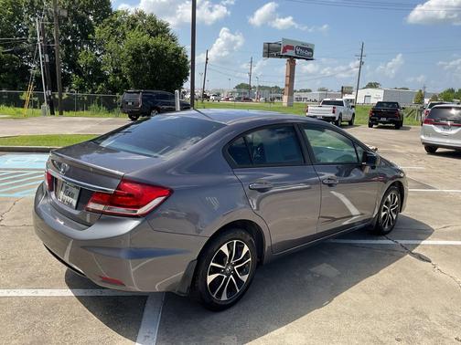 Gray 2014 Honda Civic EX