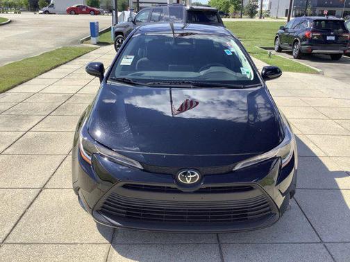 Midnight Black Metallic 2025 Toyota Corolla LE
