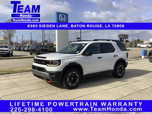 Platinum White Pearl 2026 Honda Passport AWD TrailSport Elite