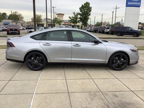 Solar Silver Metallic 2026 Honda Accord Hybrid Sport-L