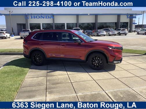 Radiant Red Metallic 2024 Honda CR-V Hybrid Sport AWD