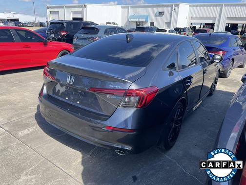 Meteorite Gray Metallic 2024 Honda Civic Sport