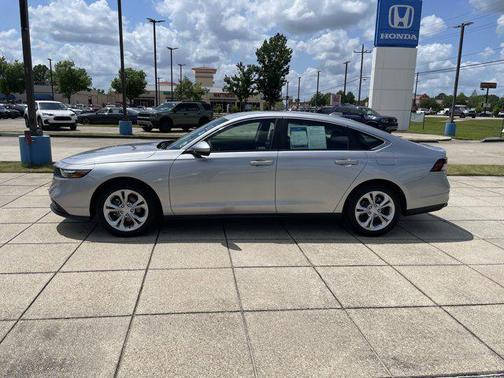 Solar Silver Metallic 2025 Honda Accord LX 1.5T