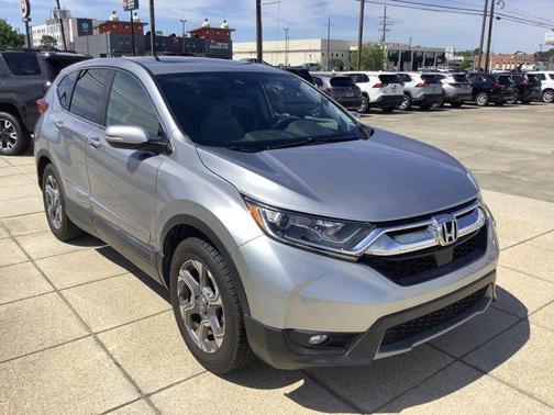 Lunar Silver Metallic 2019 Honda CR-V EX-L