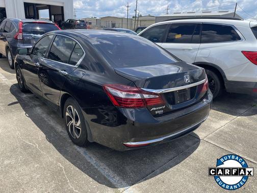 Black 2017 Honda Accord LX