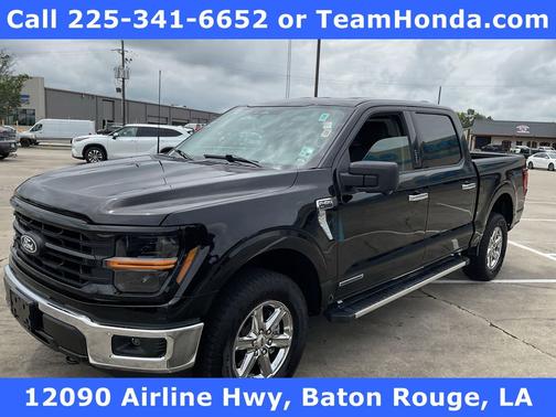 Agate Black Metallic 2024 Ford F-150 XLT