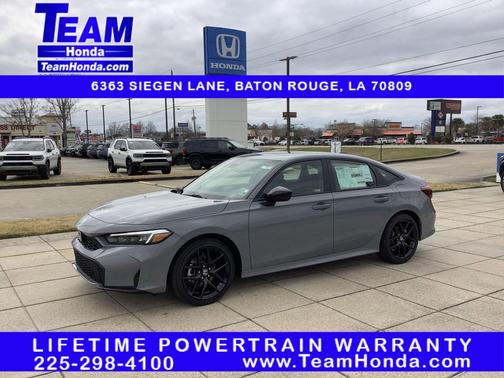 Urban Gray Pearl 2026 Honda Civic Hybrid Sport