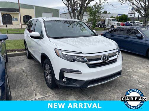 Gray 2021 Honda Pilot 2WD EX-L