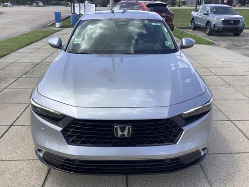 Solar Silver Metallic 2026 Honda Accord Hybrid Touring