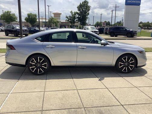 Solar Silver Metallic 2026 Honda Accord Hybrid Touring