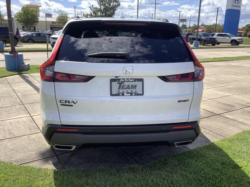 Platinum White Pearl 2027 Honda CR-V Hybrid Sport-L AWD