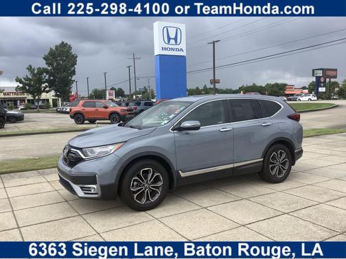 Gray 2022 Honda CR-V 2WD EX-L