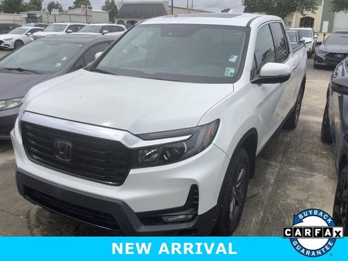 Platinum White Pearl 2023 Honda Ridgeline RTL-E