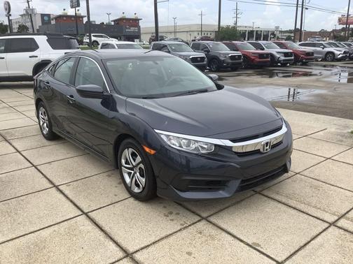 Blue 2017 Honda Civic LX