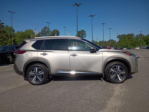 Champagne Silver 2023 Nissan Rogue Platinum