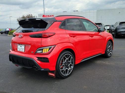 Racing Red 2022 Hyundai Kona N Base