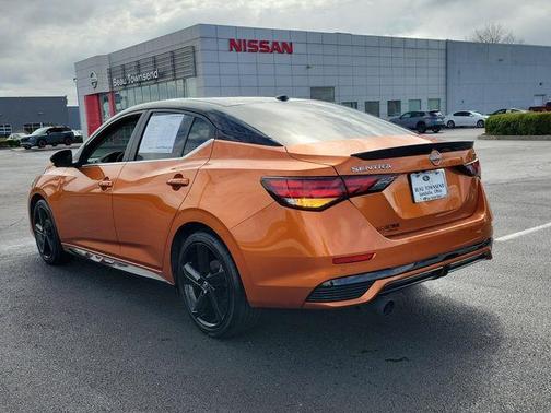 Orange 2024 Nissan Sentra SR