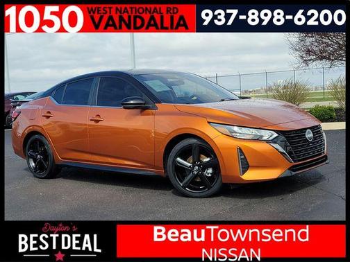 Orange 2024 Nissan Sentra SR