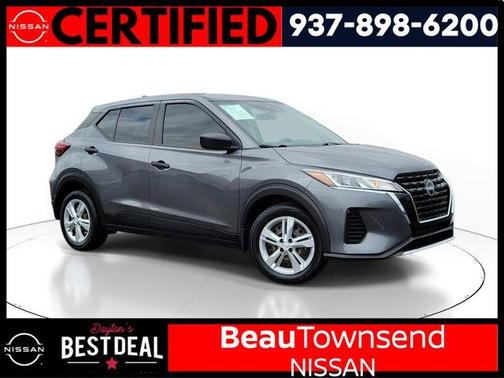 Gun Metallic 2024 Nissan Kicks S