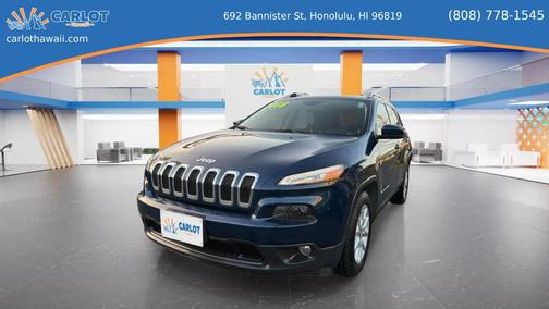 Patriot Blue Pearlcoat 2018 Jeep Cherokee Latitude Plus