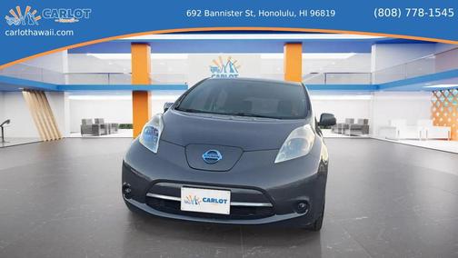 Gun Metallic 2015 Nissan Leaf SL