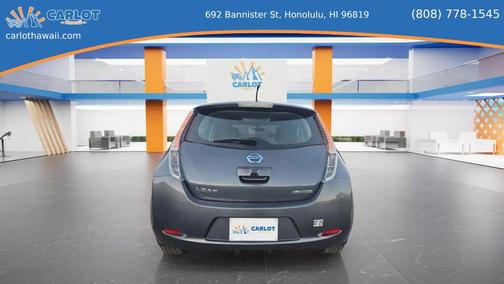 Gun Metallic 2015 Nissan Leaf SL