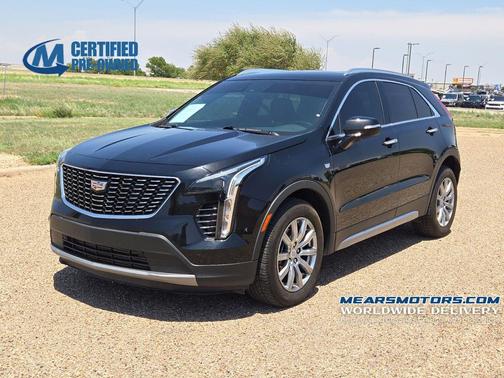Stellar Black Metallic 2023 Cadillac XT4 Premium Luxury