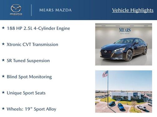 2024 Nissan Altima SR FWD