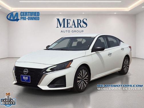 Glacier White 2025 Nissan Altima 2.5 SV
