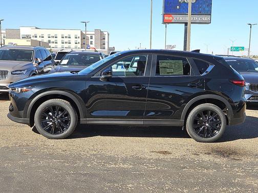 Jet Black Mica 2025 Mazda CX-5 Carbon Edition
