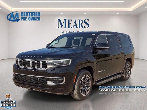 Diamond Black Crystal Pearlcoat 2024 Jeep Wagoneer L Series II 4x4