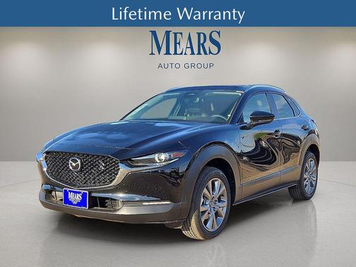 Jet Black Mica 2025 Mazda CX-30 2.5 S Preferred Package